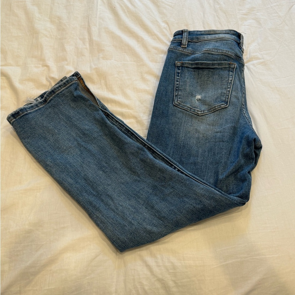 Women's Blue Flare & Wide Leg Jeans